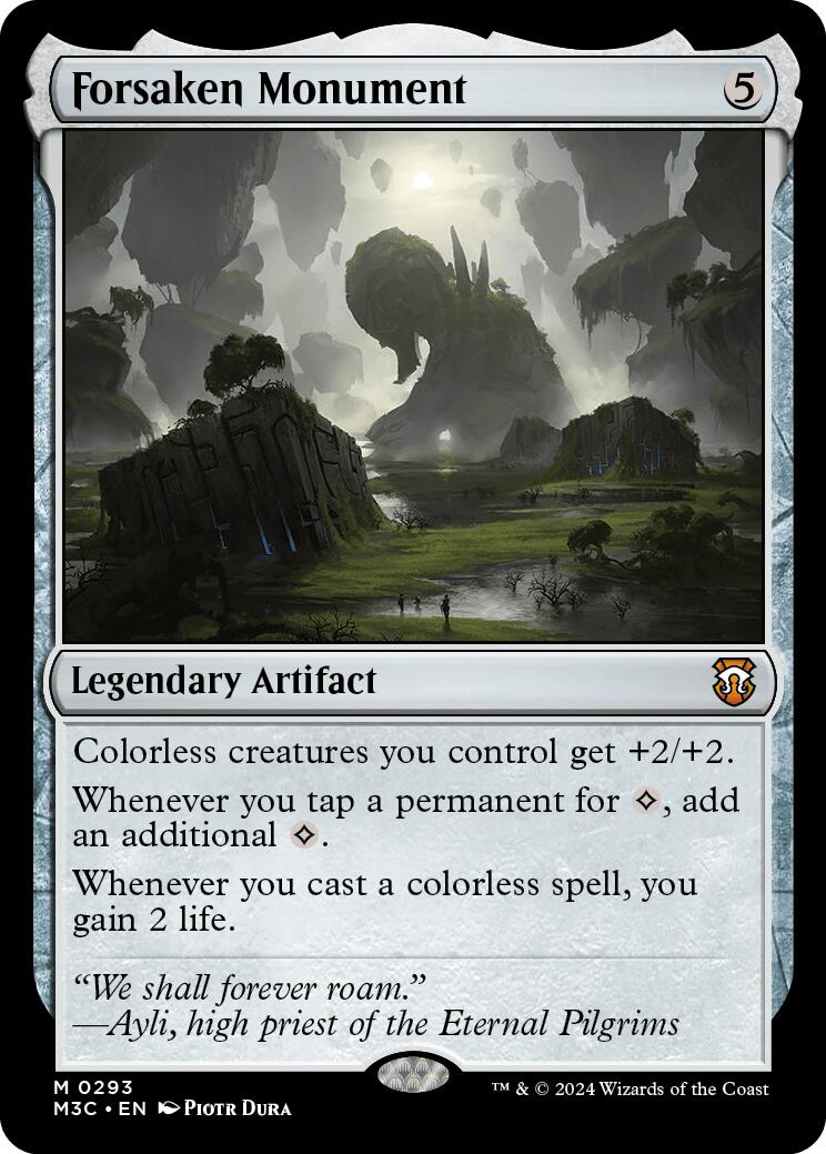 Forsaken Monument [Modern Horizons 3 Commander] | Boutique FDB TCG
