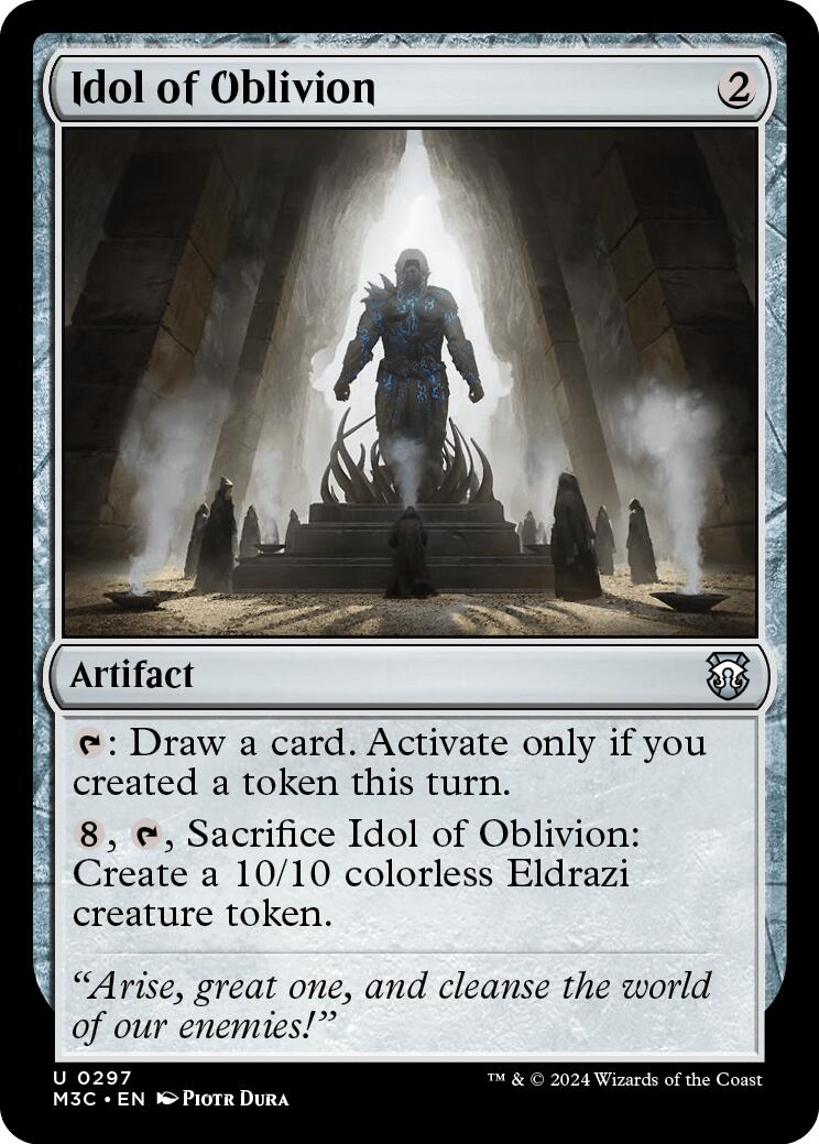 Idol of Oblivion [Modern Horizons 3 Commander] | Boutique FDB TCG