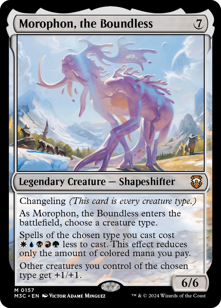 Morophon, the Boundless [Modern Horizons 3 Commander] | Boutique FDB TCG