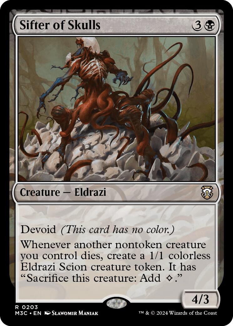 Sifter of Skulls [Modern Horizons 3 Commander] | Boutique FDB TCG