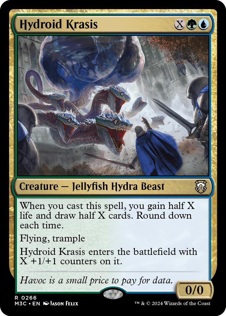 Hydroid Krasis [Modern Horizons 3 Commander] | Boutique FDB TCG