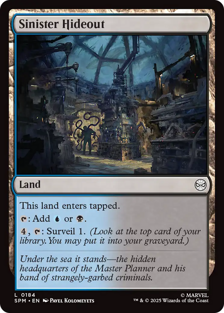 Sinister Hideout [Marvel's Spider-Man] | Boutique FDB TCG