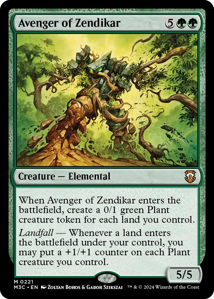 Avenger of Zendikar [Modern Horizons 3 Commander] | Boutique FDB TCG