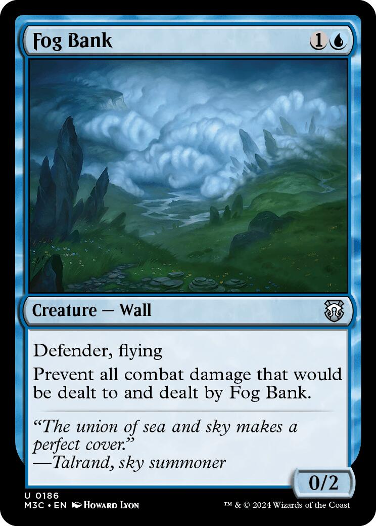 Fog Bank [Modern Horizons 3 Commander] | Boutique FDB TCG