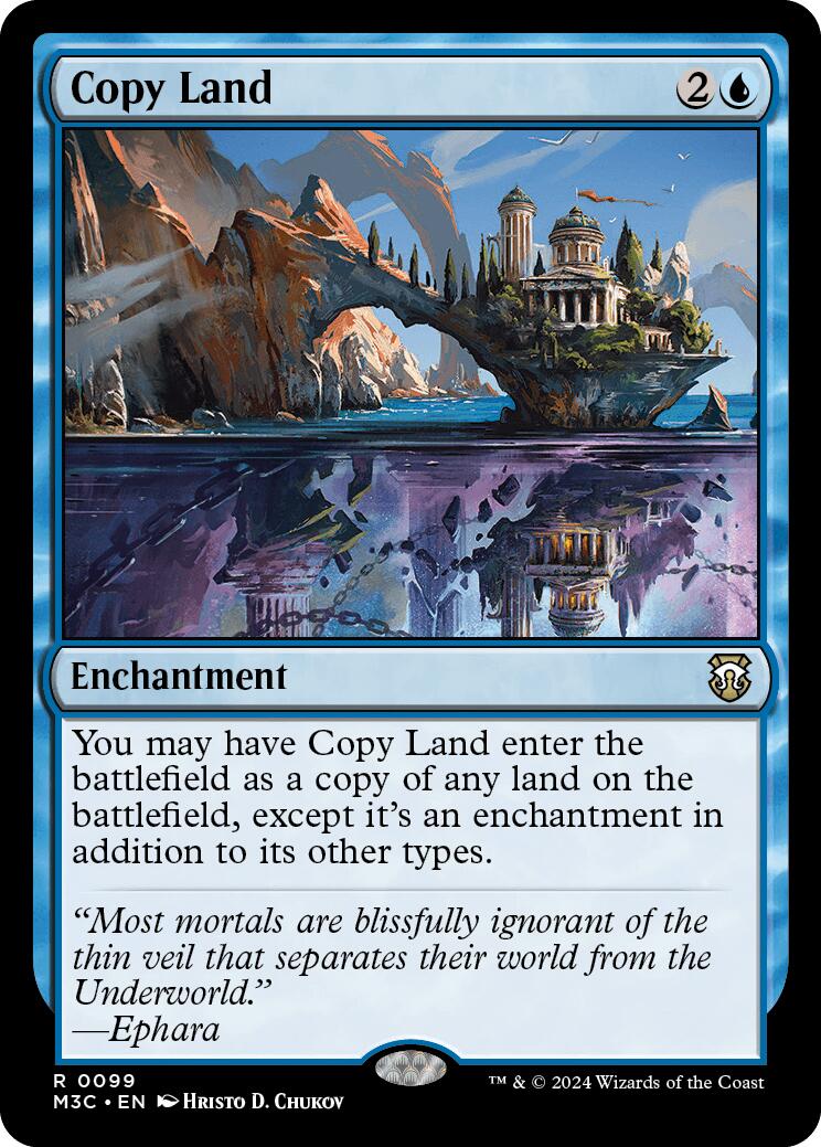 Copy Land [Modern Horizons 3 Commander] | Boutique FDB TCG