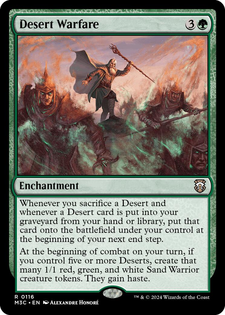 Desert Warfare [Modern Horizons 3 Commander] | Boutique FDB TCG