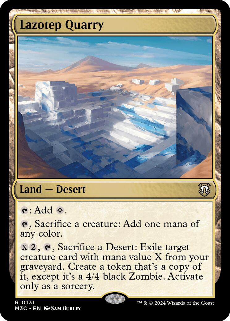 Lazotep Quarry [Modern Horizons 3 Commander] | Boutique FDB TCG