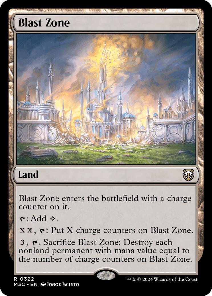 Blast Zone [Modern Horizons 3 Commander] | Boutique FDB TCG