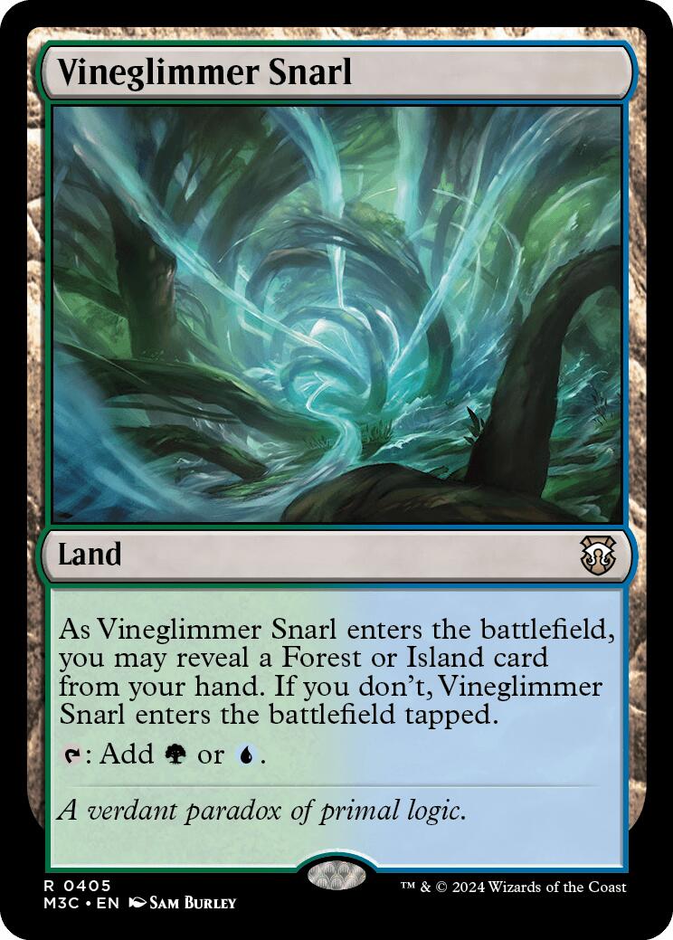 Vineglimmer Snarl [Modern Horizons 3 Commander] | Boutique FDB TCG