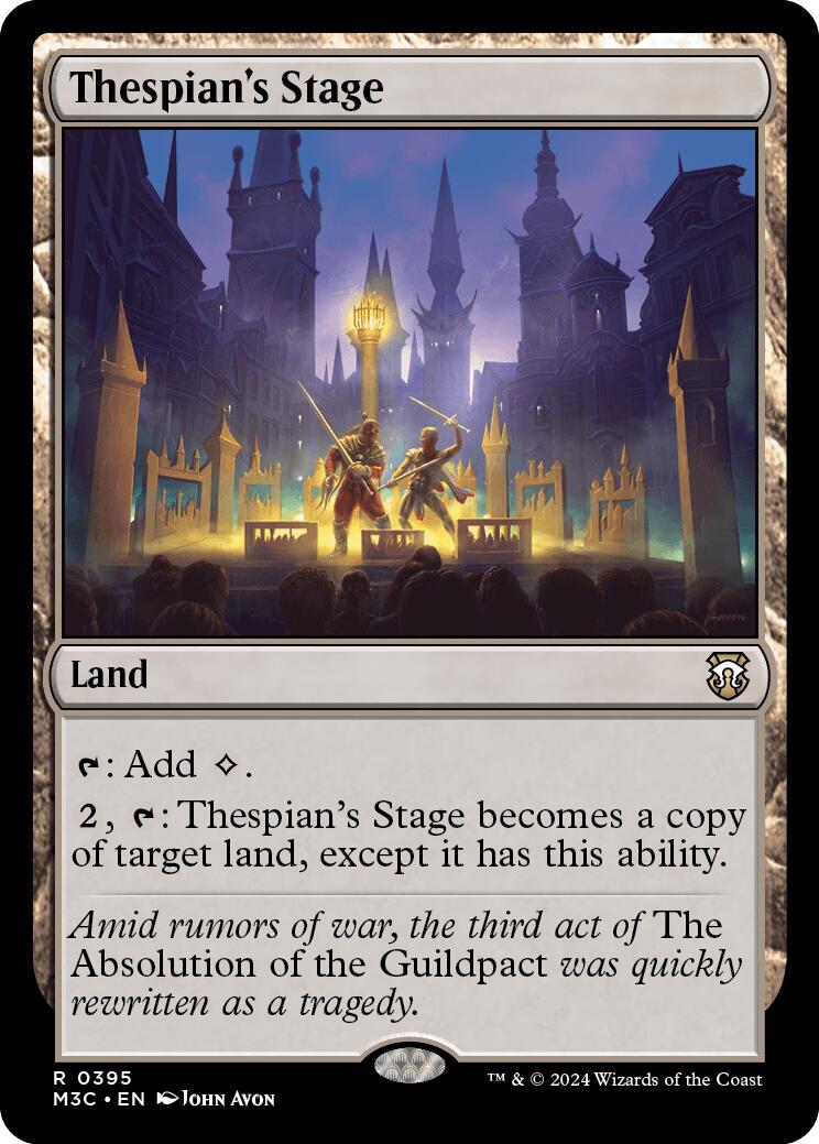Thespian's Stage [Modern Horizons 3 Commander] | Boutique FDB TCG