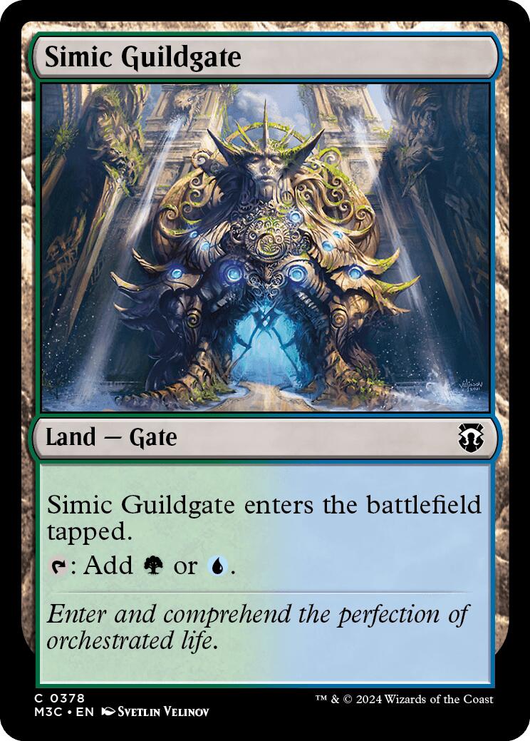 Simic Guildgate [Modern Horizons 3 Commander] | Boutique FDB TCG