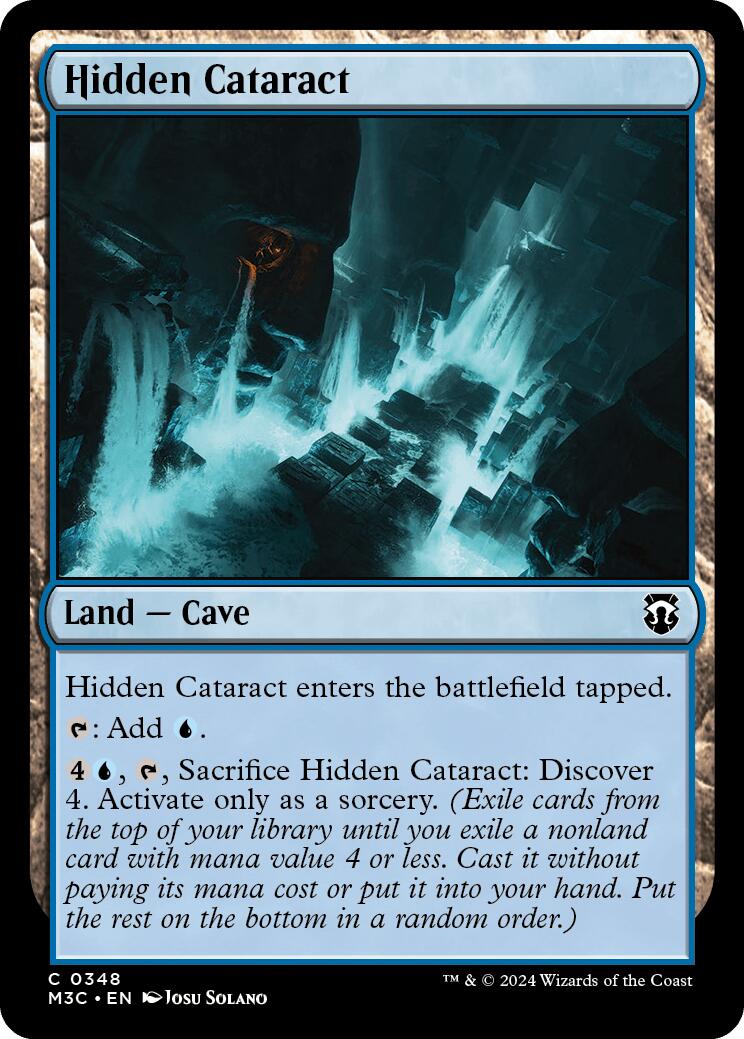 Hidden Cataract [Modern Horizons 3 Commander] | Boutique FDB TCG