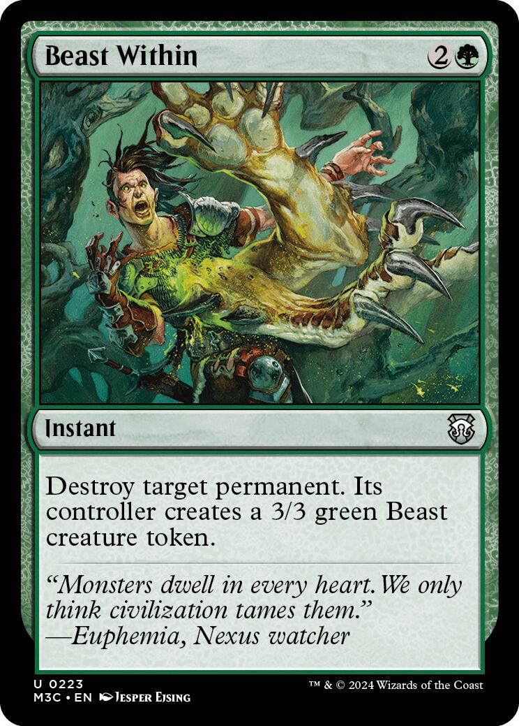 Beast Within [Modern Horizons 3 Commander] | Boutique FDB TCG