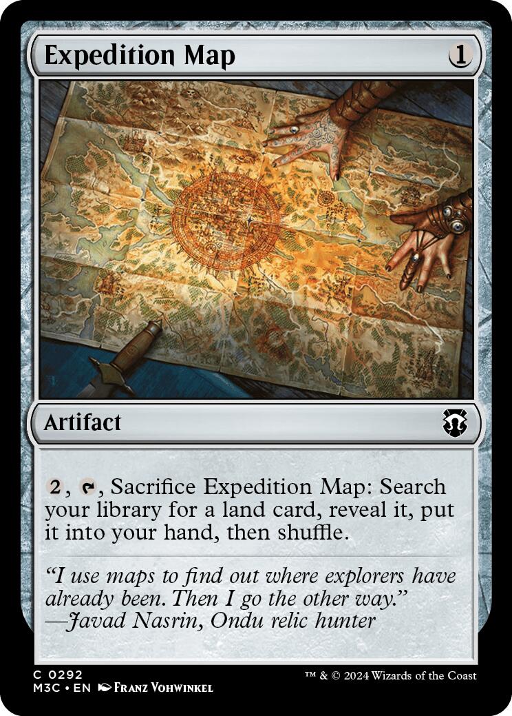 Expedition Map [Modern Horizons 3 Commander] | Boutique FDB TCG