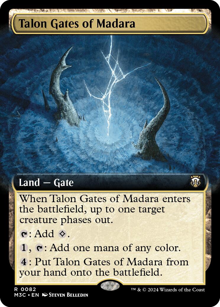 Talon Gates of Madara (Extended Art) [Modern Horizons 3 Commander] | Boutique FDB TCG