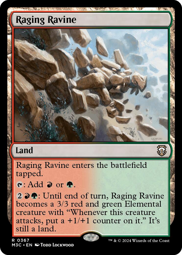 Raging Ravine [Modern Horizons 3 Commander] | Boutique FDB TCG