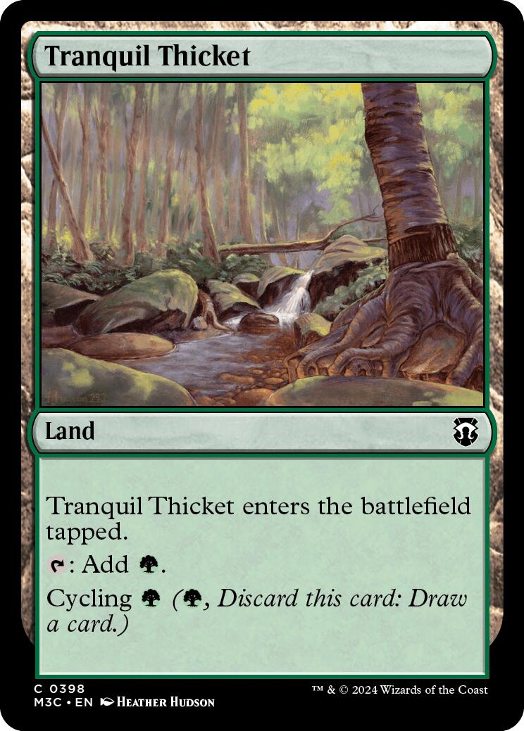 Tranquil Thicket [Modern Horizons 3 Commander] | Boutique FDB TCG