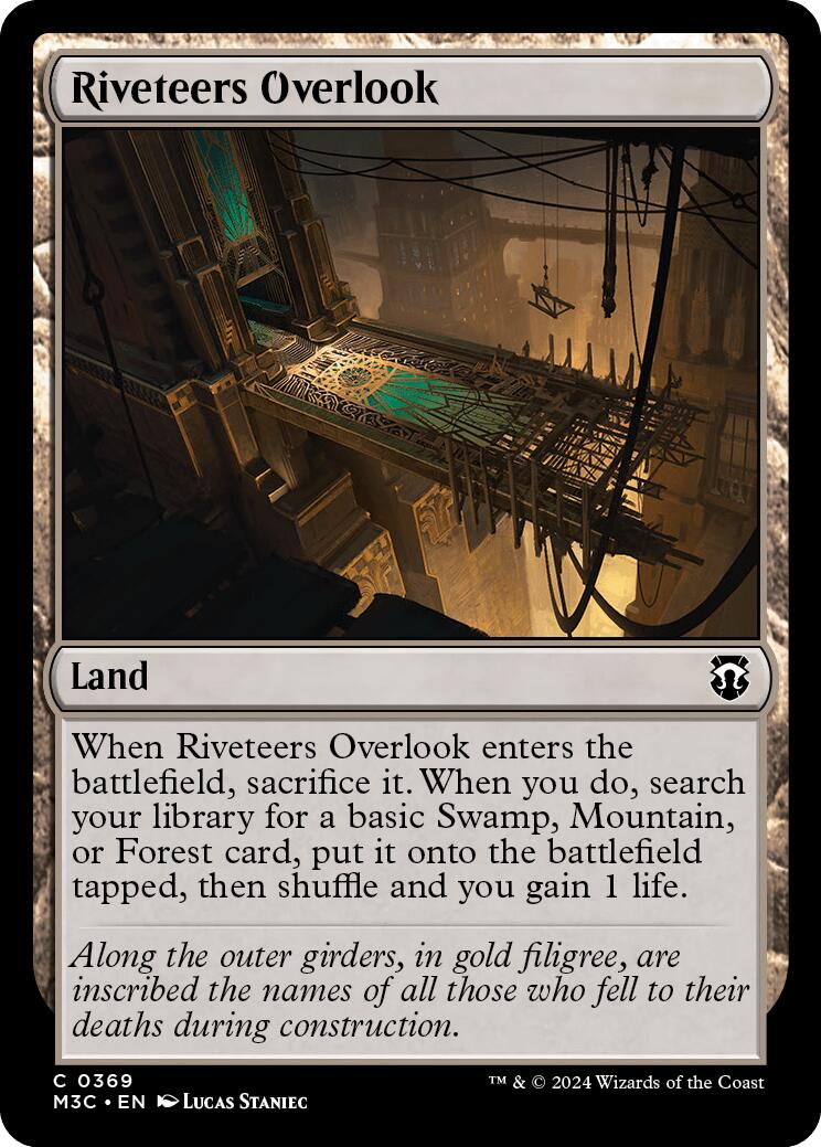 Riveteers Overlook [Modern Horizons 3 Commander] | Boutique FDB TCG