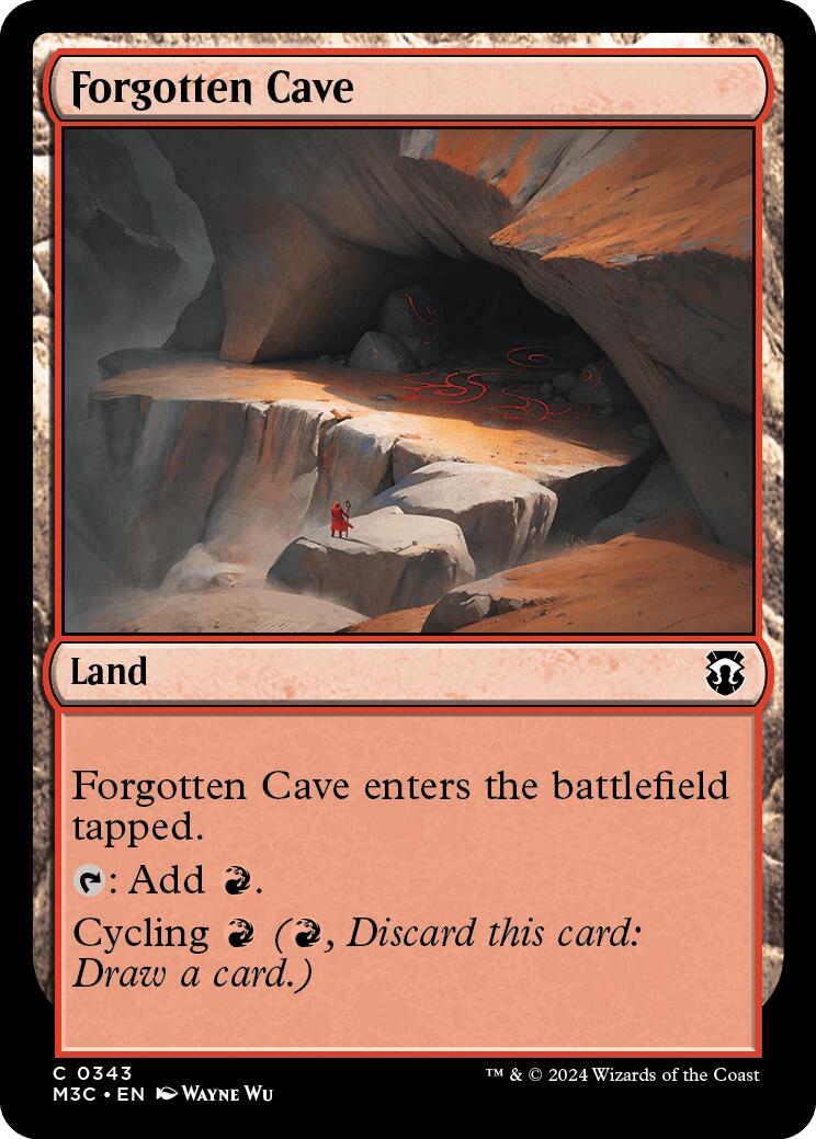 Forgotten Cave [Modern Horizons 3 Commander] | Boutique FDB TCG