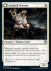 Lunarch Veteran // Luminous Phantom [Innistrad: Midnight Hunt] | Boutique FDB TCG