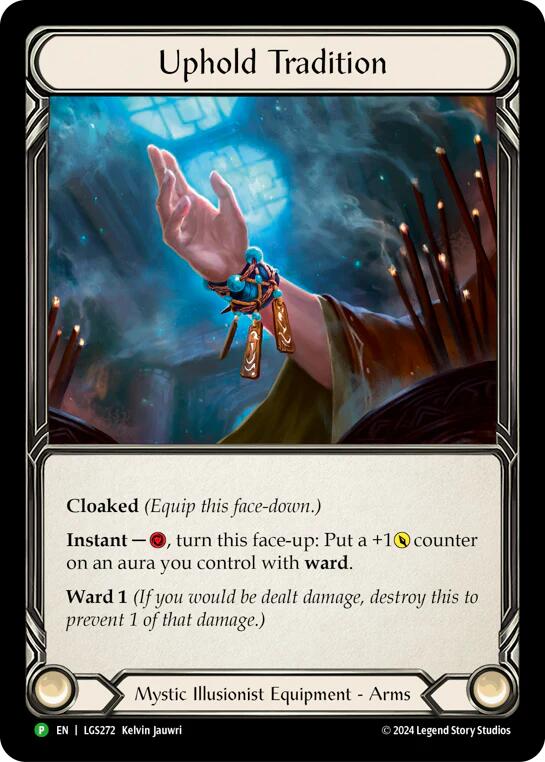 Uphold Tradition [LGS272] (Promo)  Rainbow Foil | Boutique FDB TCG