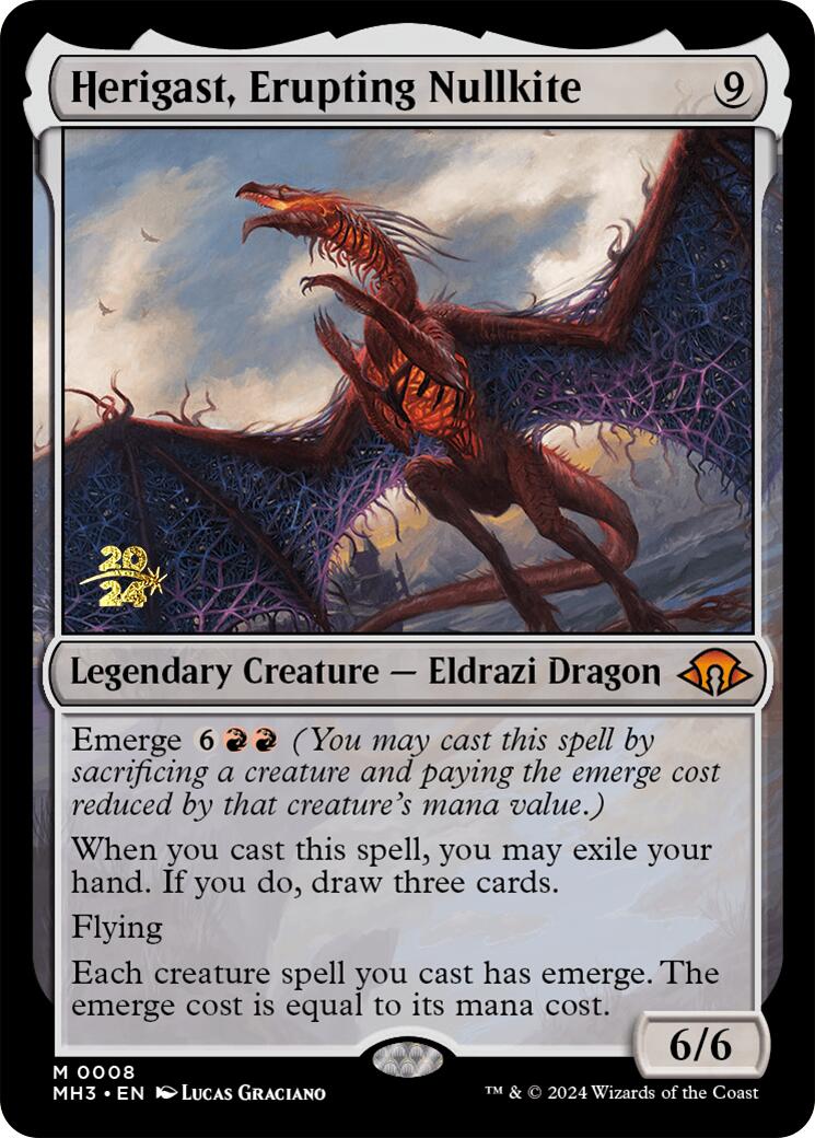 Herigast, Erupting Nullkite [Modern Horizons 3 Prerelease Promos] | Boutique FDB TCG