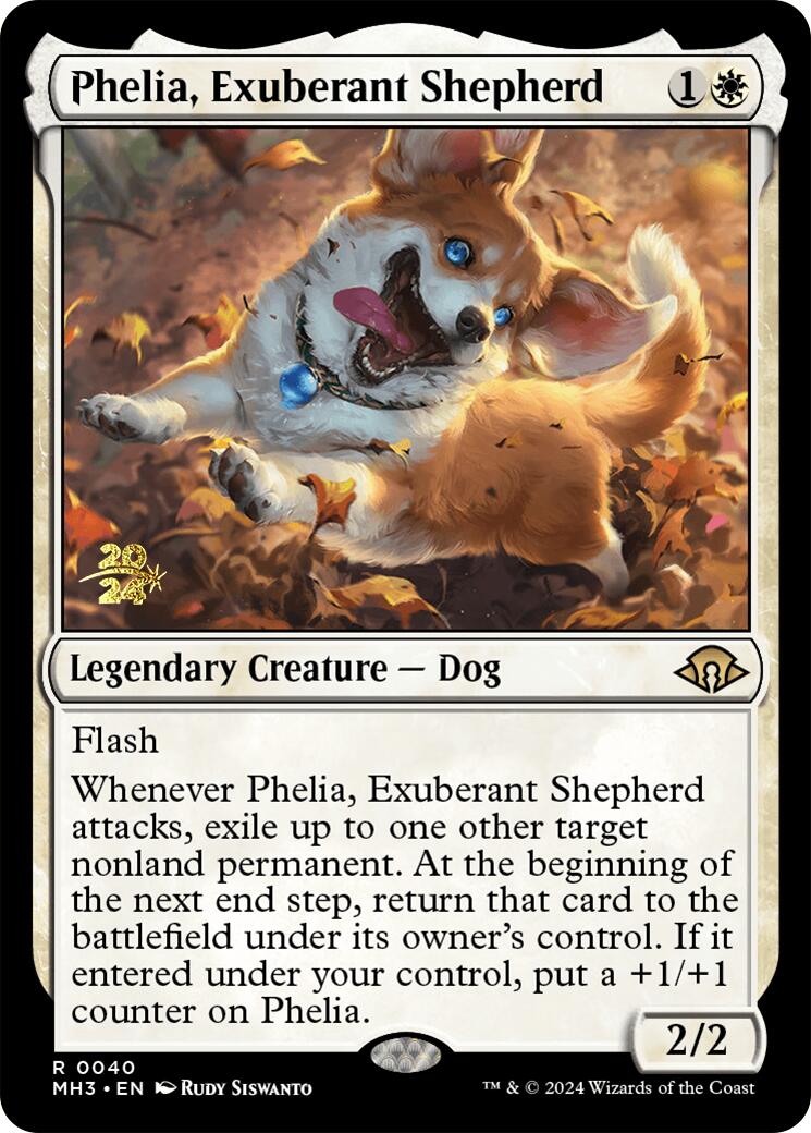 Phelia, Exuberant Shepherd [Modern Horizons 3 Prerelease Promos] | Boutique FDB TCG