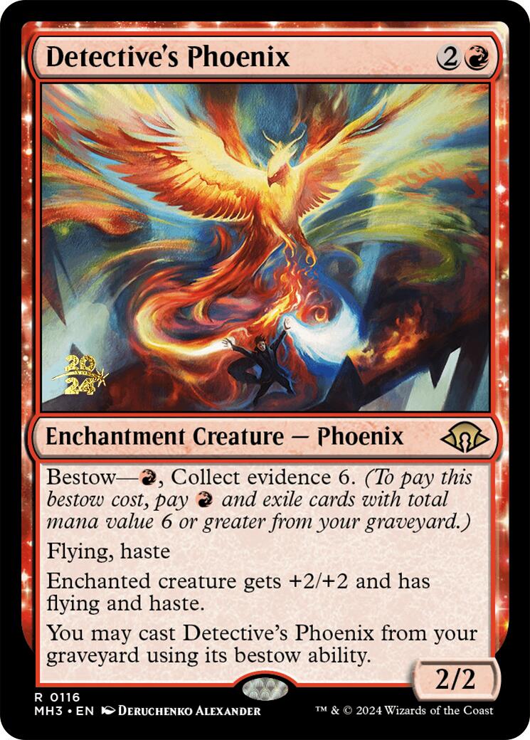 Detective's Phoenix [Modern Horizons 3 Prerelease Promos] | Boutique FDB TCG