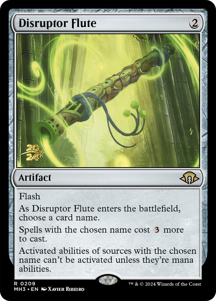 Disruptor Flute [Modern Horizons 3 Prerelease Promos] | Boutique FDB TCG