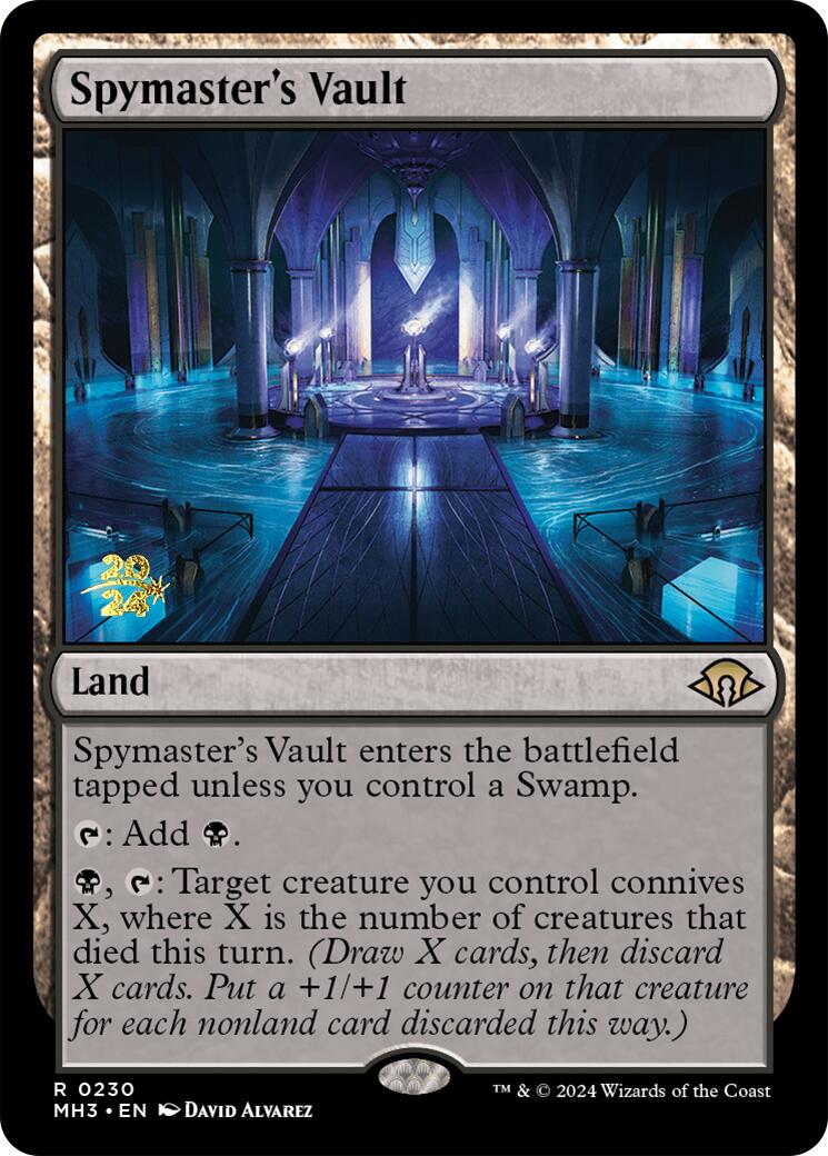 Spymaster's Vault [Modern Horizons 3 Prerelease Promos] | Boutique FDB TCG