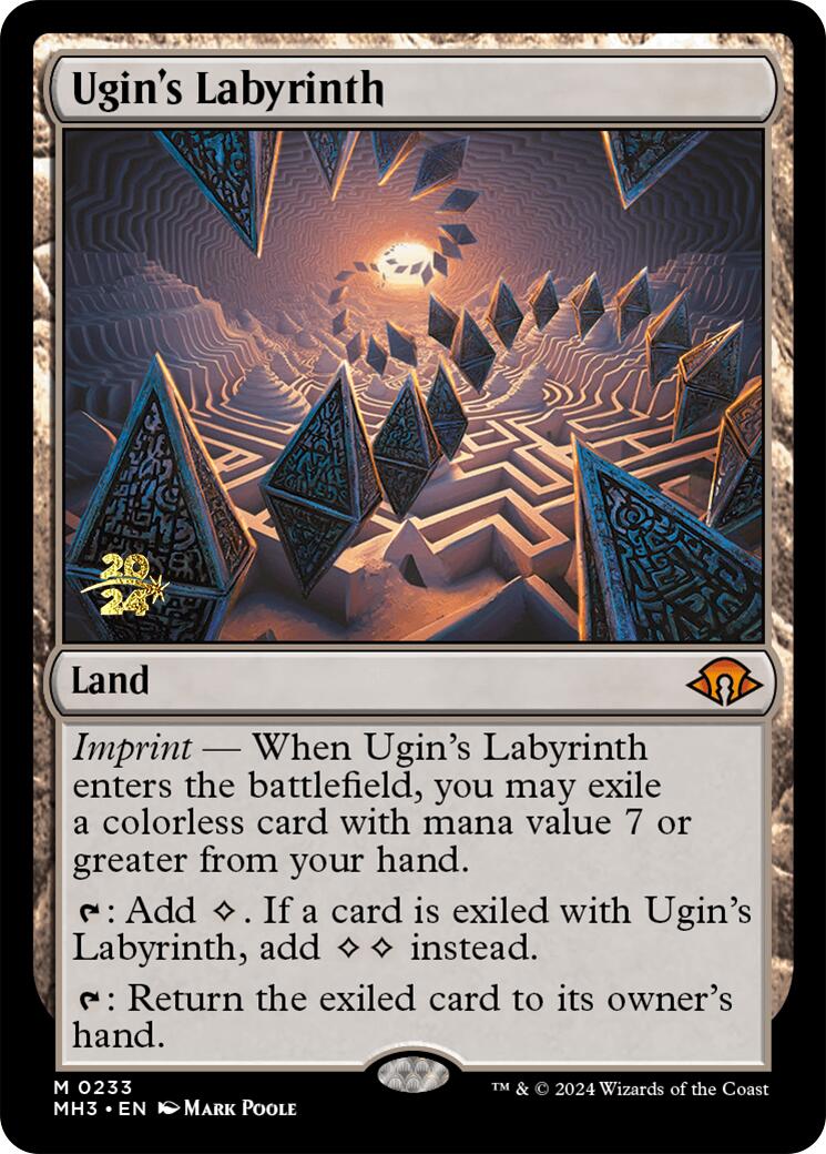 Ugin's Labyrinth [Modern Horizons 3 Prerelease Promos] | Boutique FDB TCG