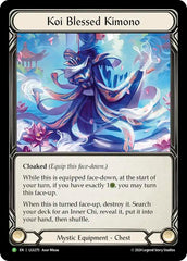 Koi Blessed Kimono [LGS275] (Promo)  Rainbow Foil | Boutique FDB TCG