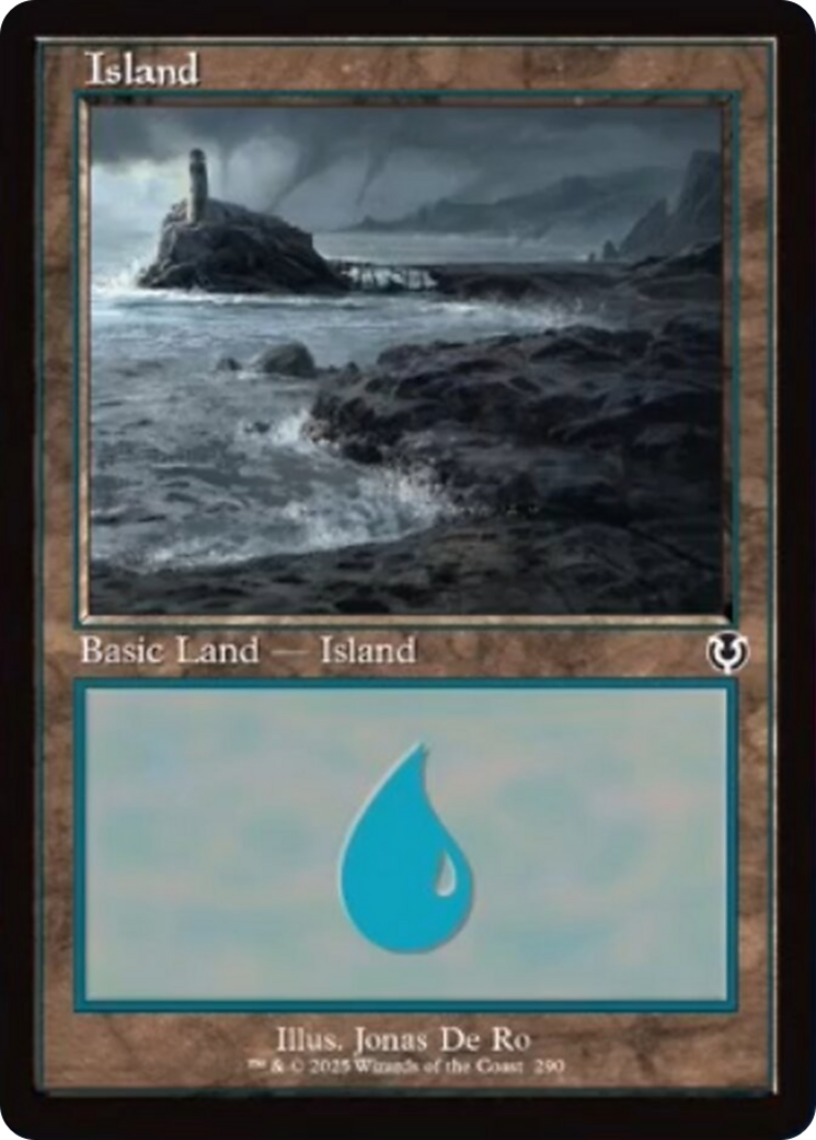 Island (290) (Retro Frame) [Innistrad Remastered] | Boutique FDB TCG