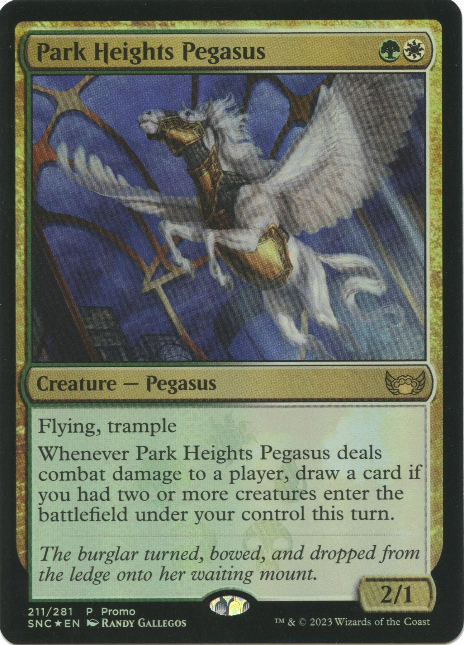 Park Heights Pegasus [Media Promos] | Boutique FDB TCG