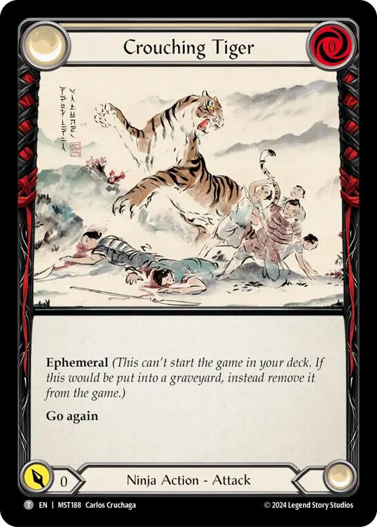 Crouching Tiger [MST188] (Part the Mistveil) | Boutique FDB TCG