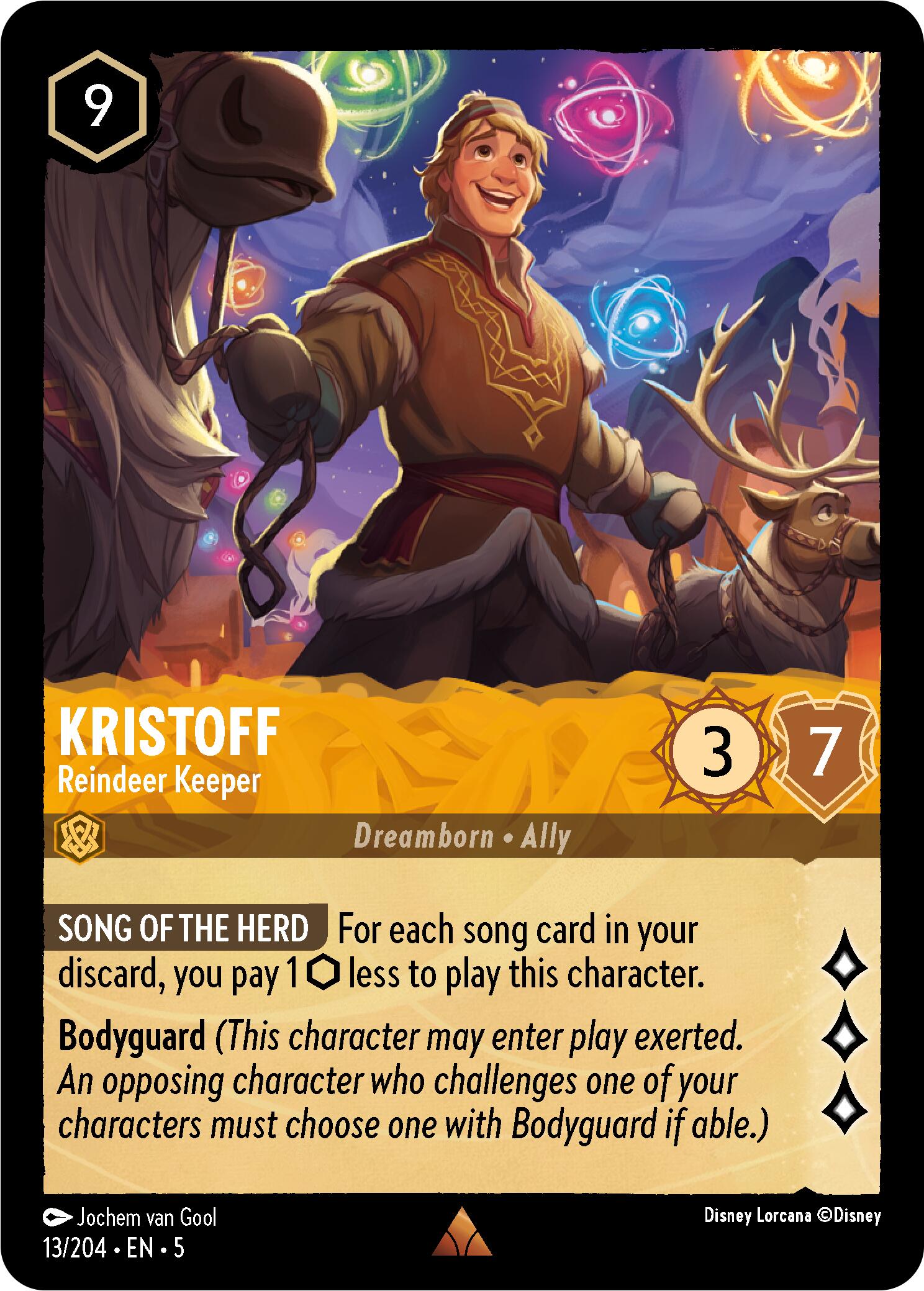 Kristoff - Reindeer Keeper (13/204) [Shimmering Skies] | Boutique FDB TCG