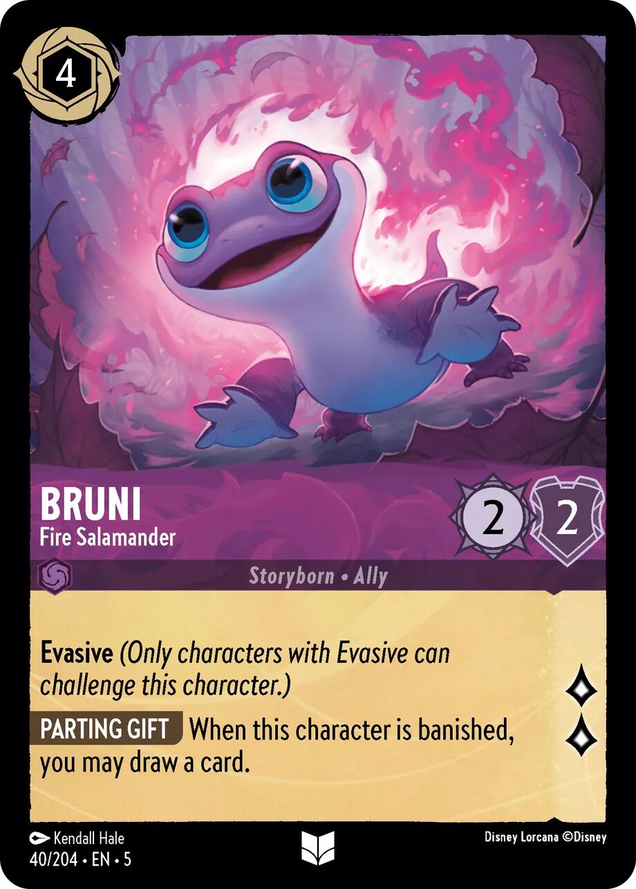 Bruni - Fire Salamander (40/204) [Shimmering Skies] | Boutique FDB TCG