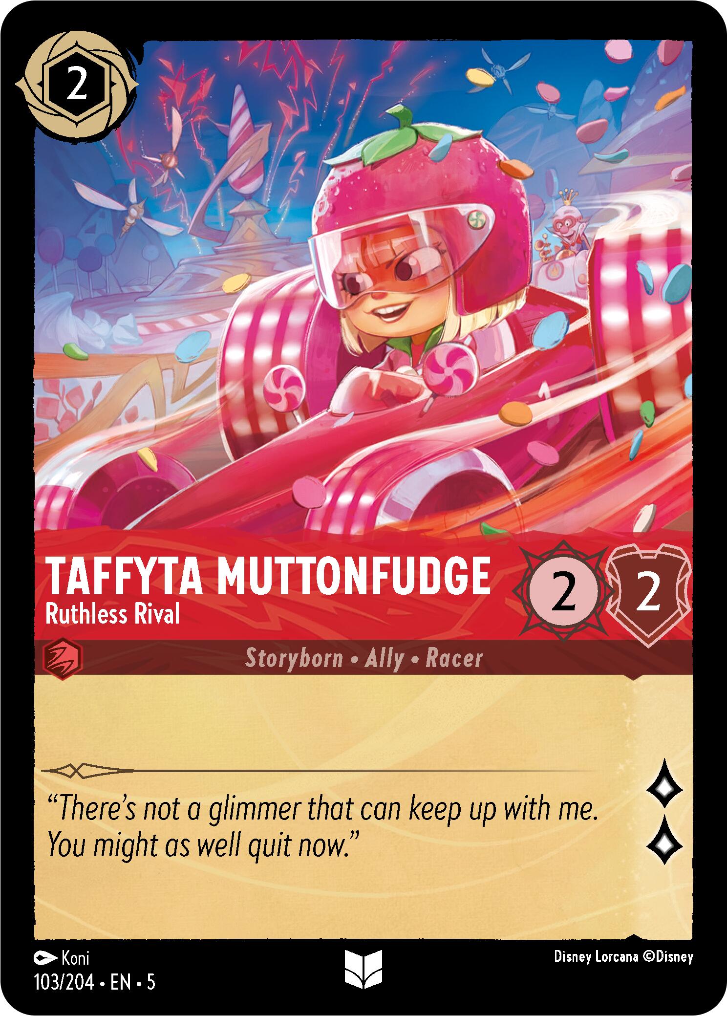 Taffyta Muttonfudge - Ruthless Rival (103/204) [Shimmering Skies] | Boutique FDB TCG