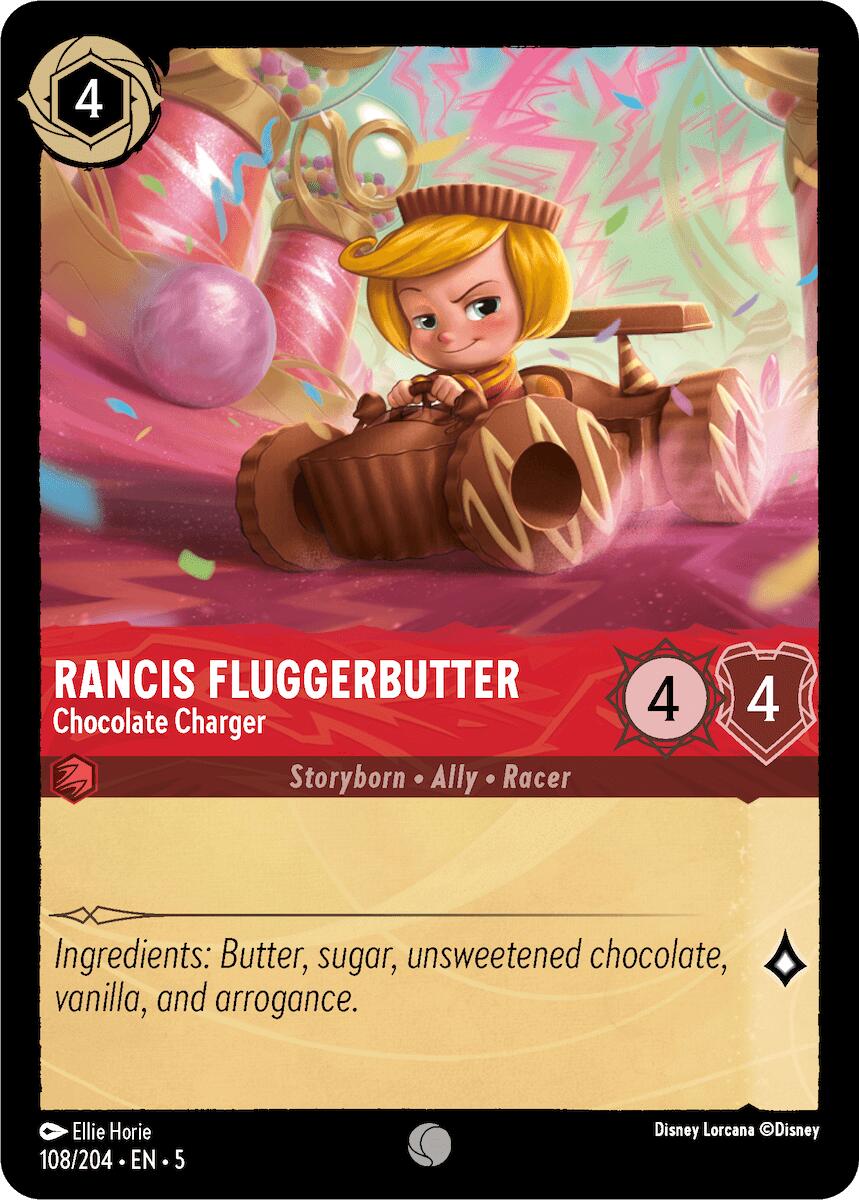 Rancis Fluggerbutter - Chocolate Charger (108/204) [Shimmering Skies] | Boutique FDB TCG