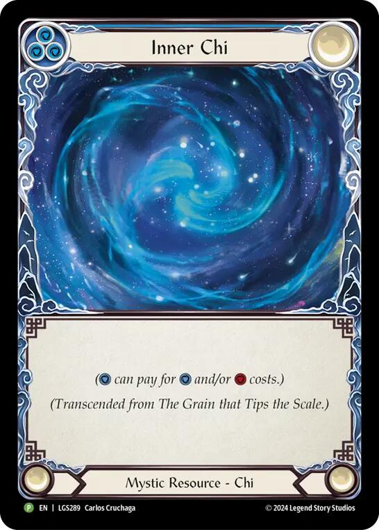 The Grain that Tips the Scale // Inner Chi [LGS289] (Promo)  Rainbow Foil | Boutique FDB TCG