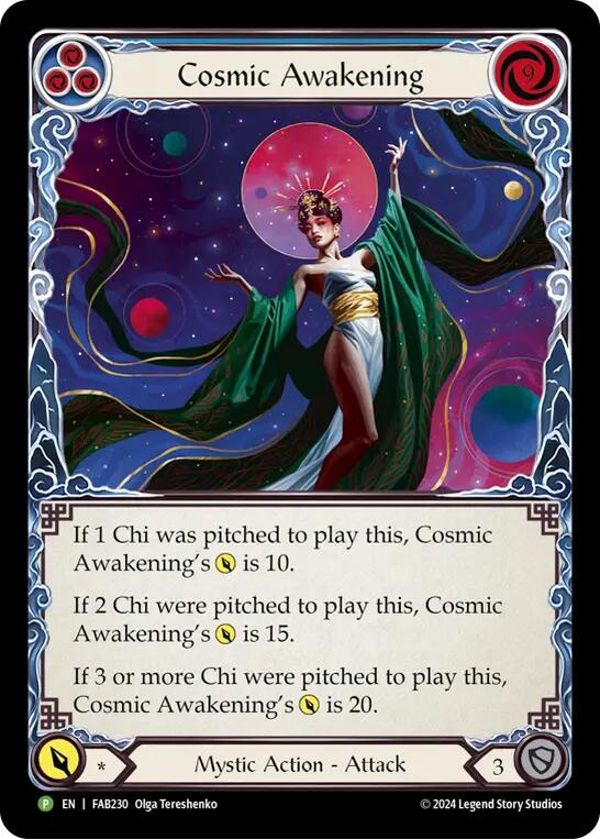Cosmic Awakening [MST076] (Promo)  Cold Foil | Boutique FDB TCG