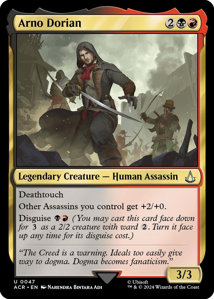 Arno Dorian [Assassin's Creed] | Boutique FDB TCG