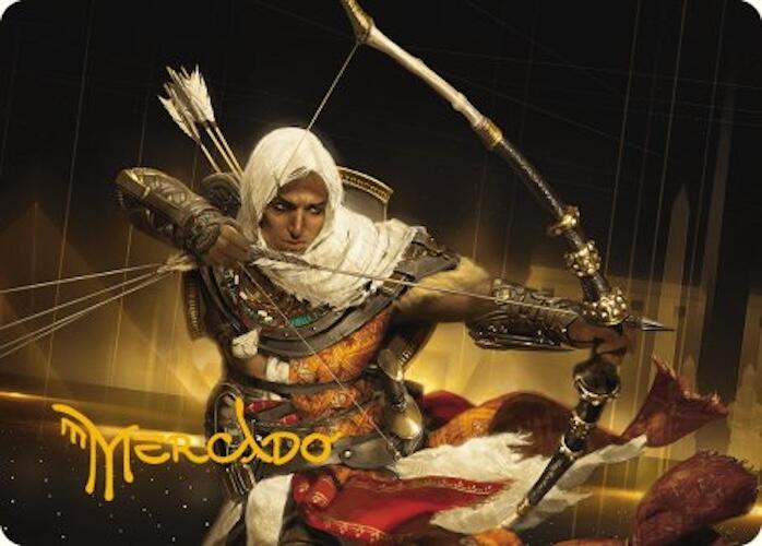 Bayek of Siwa Art Card (Gold-Stamped Signature) [Assassin's Creed Art Series] | Boutique FDB TCG