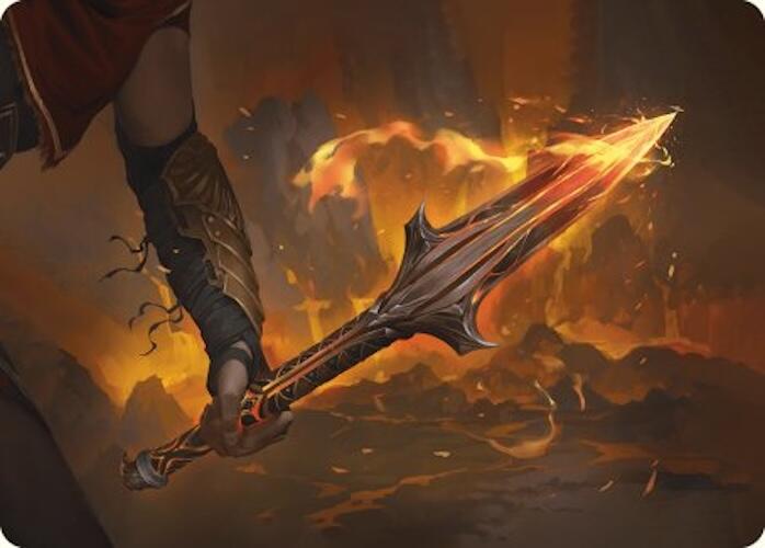 The Spear of Leonidas Art Card [Assassin's Creed Art Series] | Boutique FDB TCG