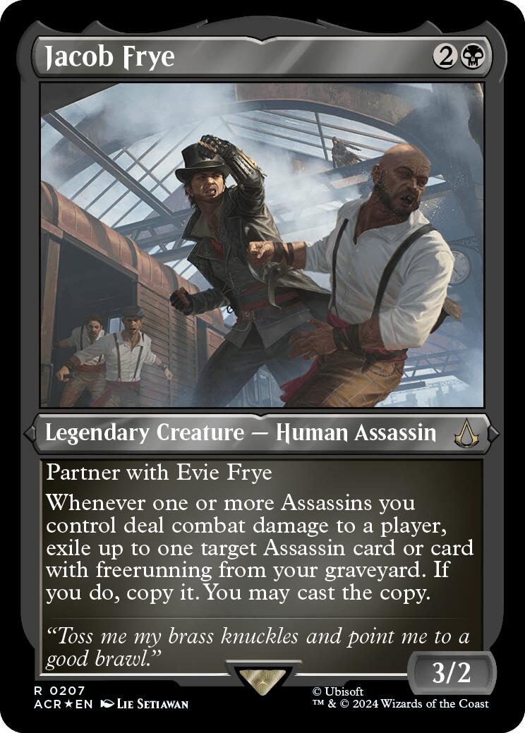 Jacob Frye (Foil Etched) [Assassin's Creed] | Boutique FDB TCG