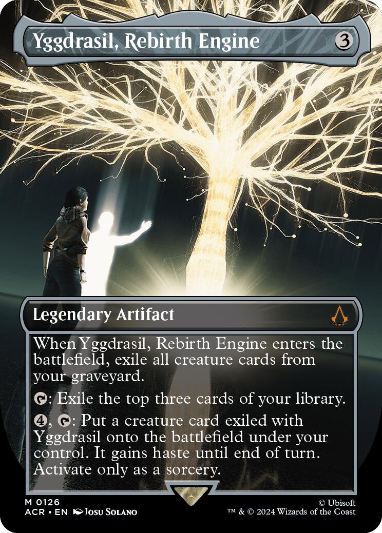 Yggdrasil, Rebirth Engine (Borderless) [Assassin's Creed] | Boutique FDB TCG