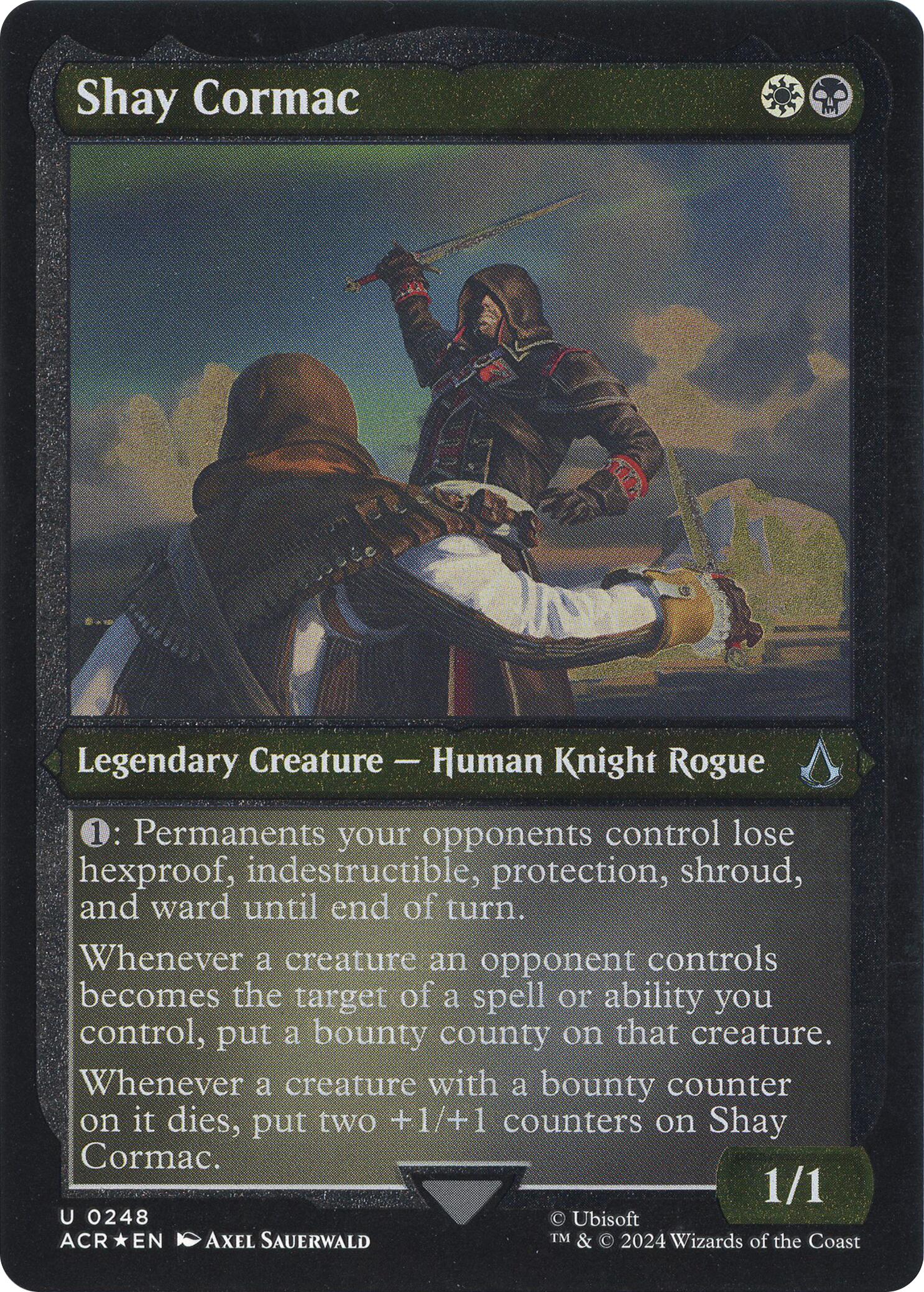 Shay Cormac (Foil Etched) [Assassin's Creed] | Boutique FDB TCG