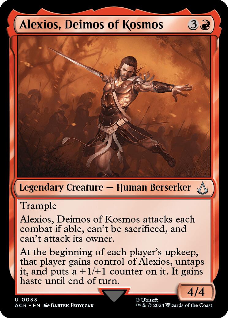 Alexios, Deimos of Kosmos [Assassin's Creed] | Boutique FDB TCG