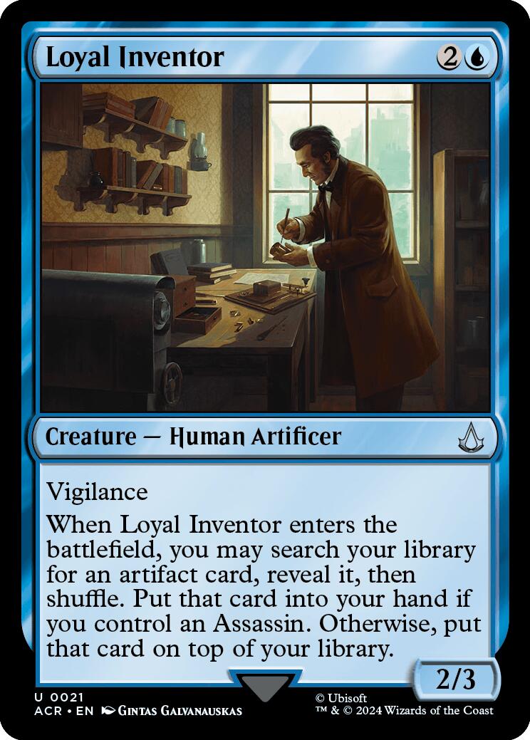 Loyal Inventor [Assassin's Creed] | Boutique FDB TCG