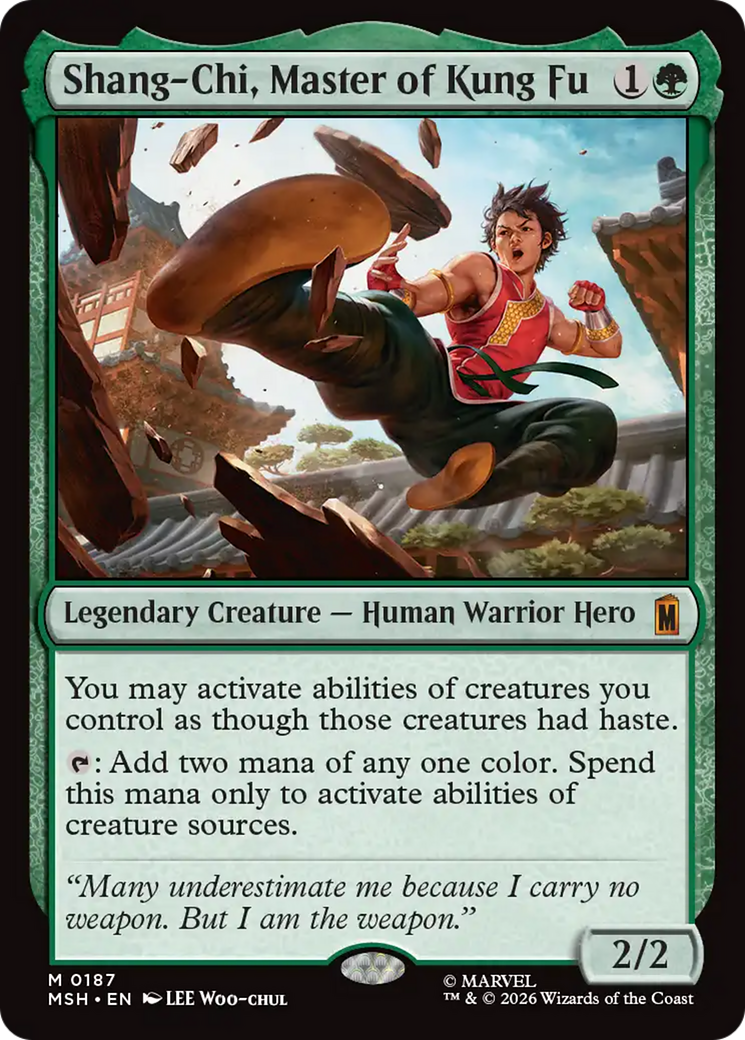 Shang-Chi, Master of Kung Fu [Marvel Super Heroes] | Boutique FDB TCG